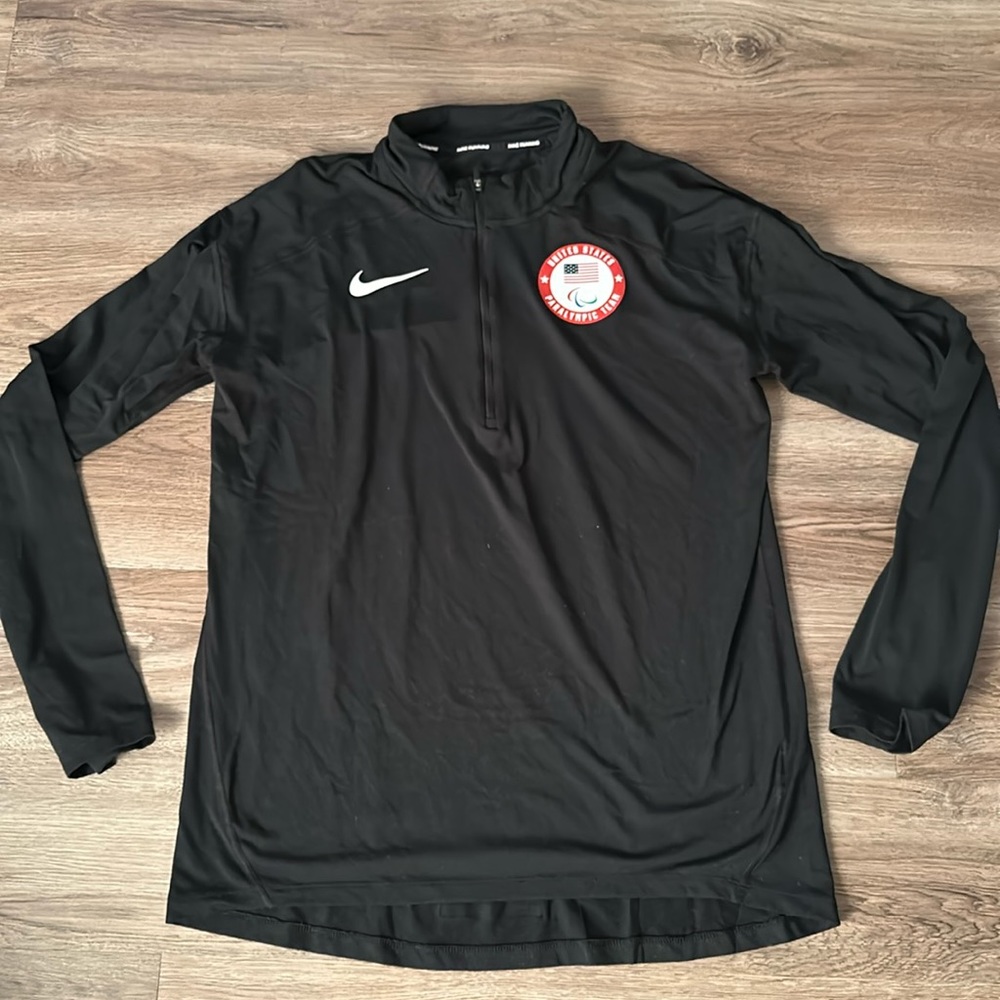 Nike U.S. Paralympics Drifit Pullover 1/4 Zip